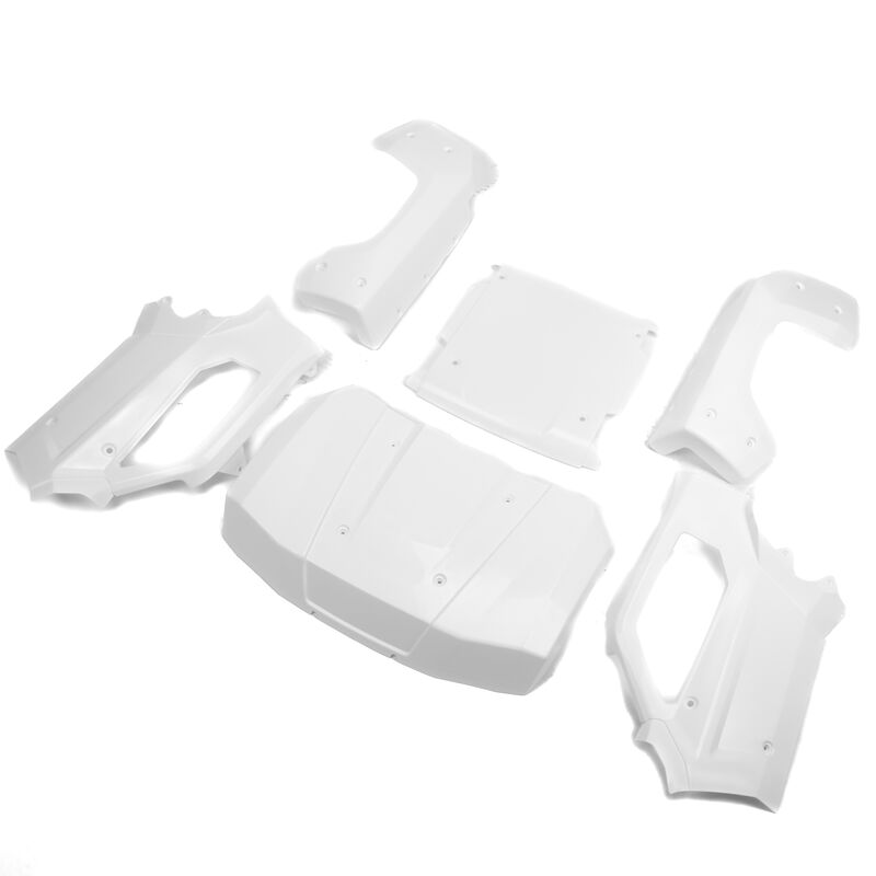 Body Set, Complete, White: 5IVE-T 3.0