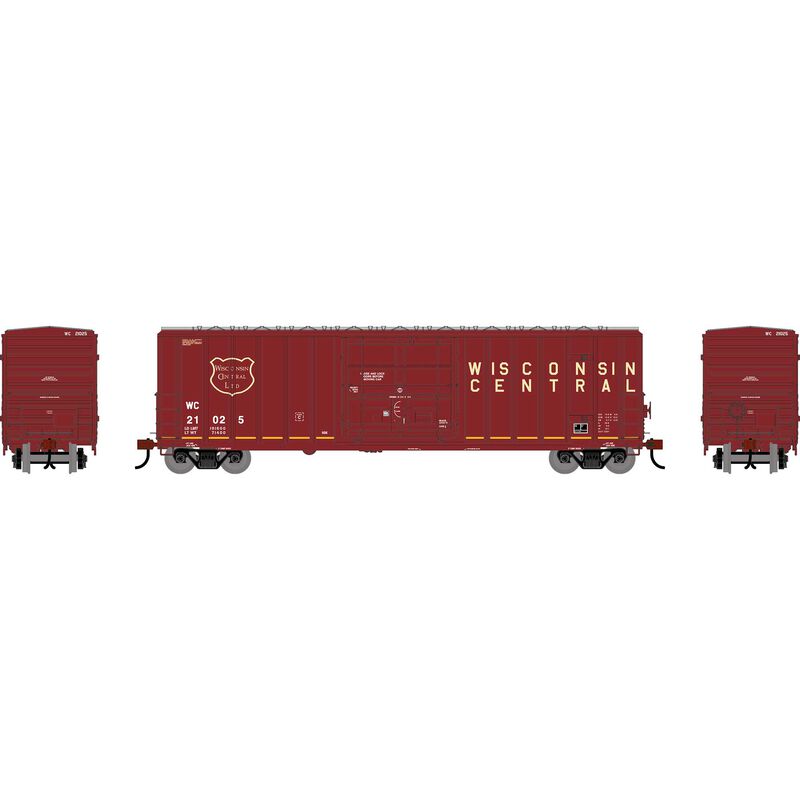 HO ATH 50' FMC 5327 12' Plug Door Box Car, WC #21025 HO ATH 50' FMC 5327 12' Plug Door Box Car, WC #21025