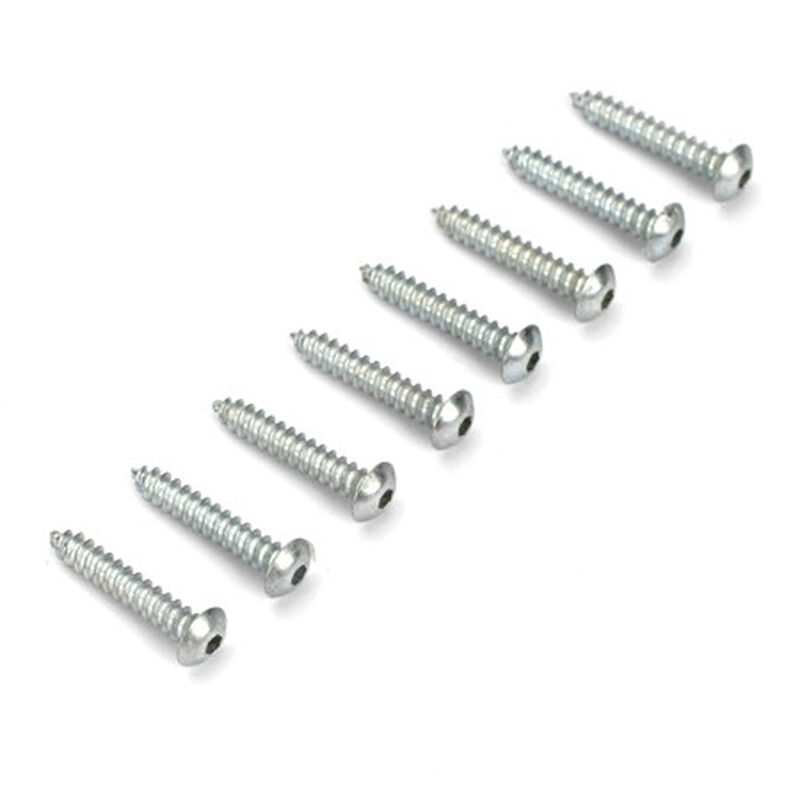 Button Head Screws, 2 x 1/2" (8)