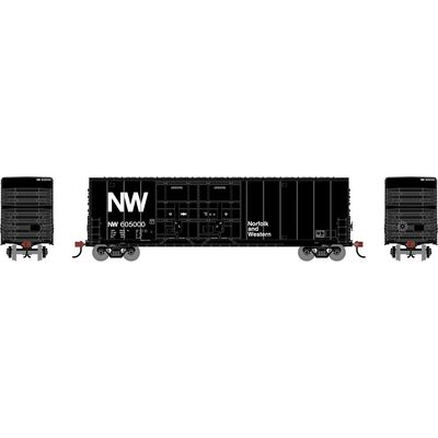 HO RND 50' High-Cube Smooth Side Box Car, NW #605000 HO RND 50' High-Cube Smooth Side Box Car, NW #605000