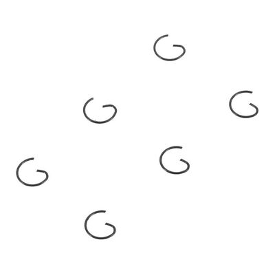 Piston Pin Retainers: Speed T1202 (6) Piston Pin Retainers: Speed T1202 (6)