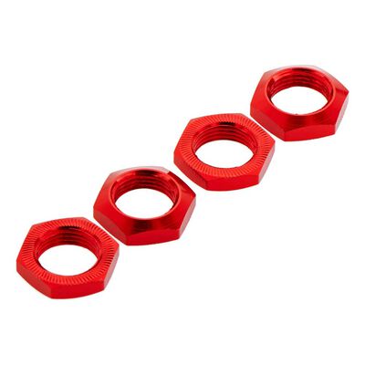 Aluminum Wheel Nut 17mm Red: Nero (4) Aluminum Wheel Nut 17mm Red: Nero (4)
