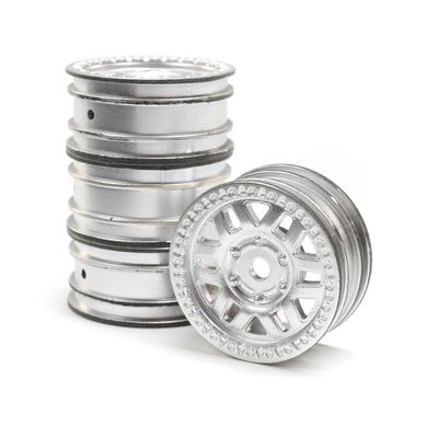 1.0 KMC Machete Wheels, Satin (4): SCX24 1.0 KMC Machete Wheels, Satin (4): SCX24
