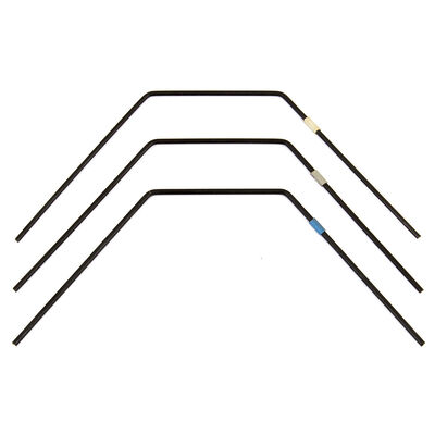 Factory Team Rear Anti-Roll Bar Set, 1/10 Team Associated RC10B6.1 Factory Team Rear Anti-Roll Bar Set, 1/10 Team Associated RC10B6.1