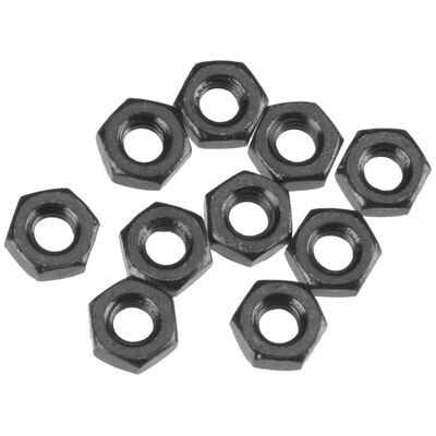 Thin Hex Nut M3 Black (10) Thin Hex Nut M3 Black (10)