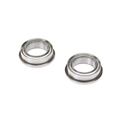 8 x 12 x 3.5mm Ball Bearing, Flanged, Rubber (2) 8 x 12 x 3.5mm Ball Bearing, Flanged, Rubber (2)