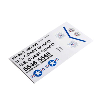 Decal Set: Eclipse 360 Coast Guard Decal Set: Eclipse 360 Coast Guard