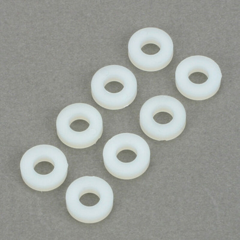 Dubro Products Nylon Flat Washer, 8 Horizon Hobby
