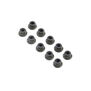 Losi M4 Flanged Lock Nuts (10)