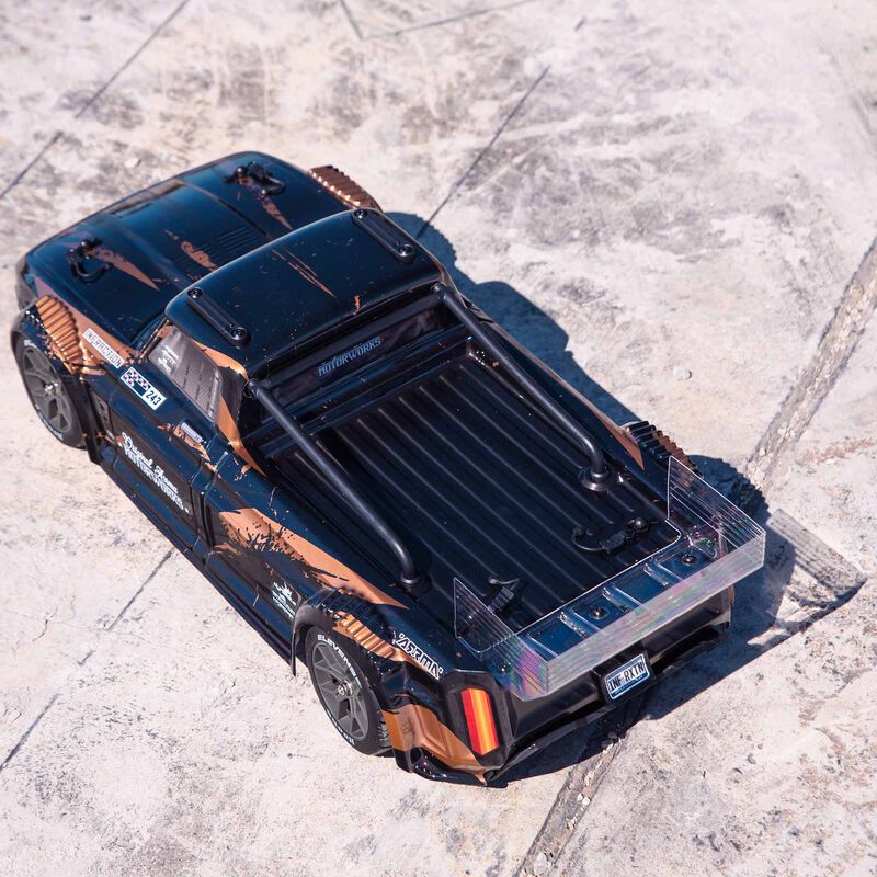 [���ܼ�] ARA4315V3T1 [ARRMA] (3������ �귯�ý�����) 1/8 INFRACTION 4X4 3S BLX 4WD All-Road Street Bash Resto-Mod Truck RTR, Gold