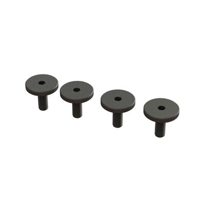 Large Head Screws, M3x8mm (4) Large Head Screws, M3x8mm (4)