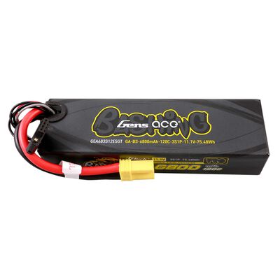 11.1V 6800mAh 3S 120C G-Tech Smart Bashing Hardcase LiPo Battery: EC5 11.1V 6800mAh 3S 120C G-Tech Smart Bashing Hardcase LiPo Battery: EC5