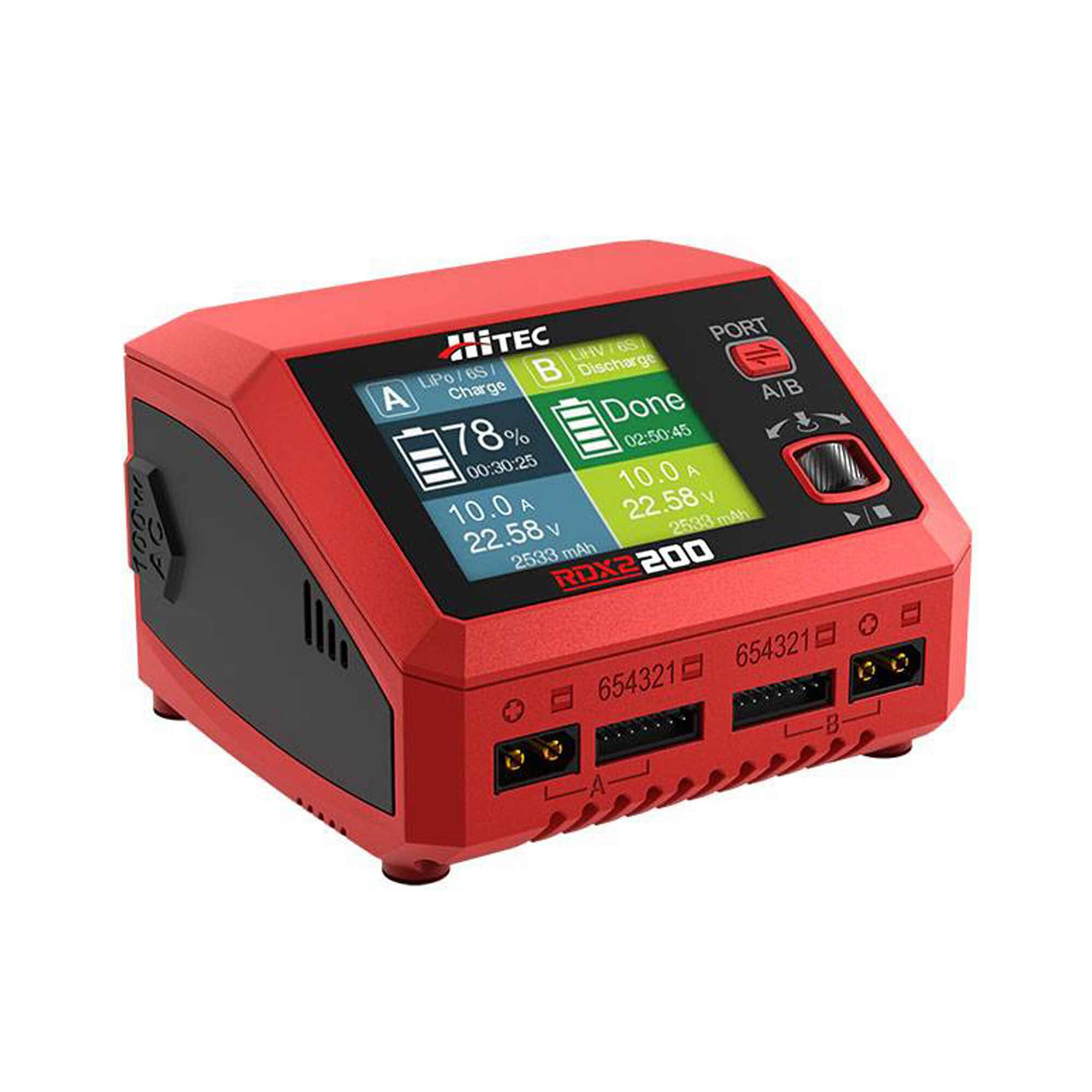 Hitec RCD Inc RDX2 200 AC/DC Multi-Function Charger | Horizon Hobby