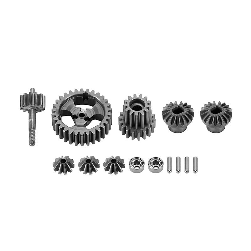 INJORA Stainless Steel Transmission Gear Set, 1/24 Losi Micro-B/T