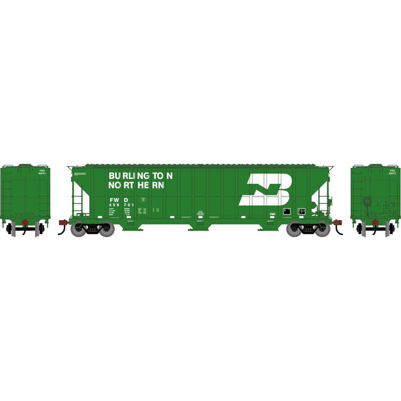 HO ATH FMC 4700 Covered Hopper, FWD 'BN' #459701