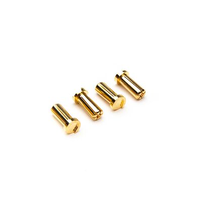 Low Profile Connectors: Bullet, 5mm (4) Low Profile Connectors: Bullet, 5mm (4)