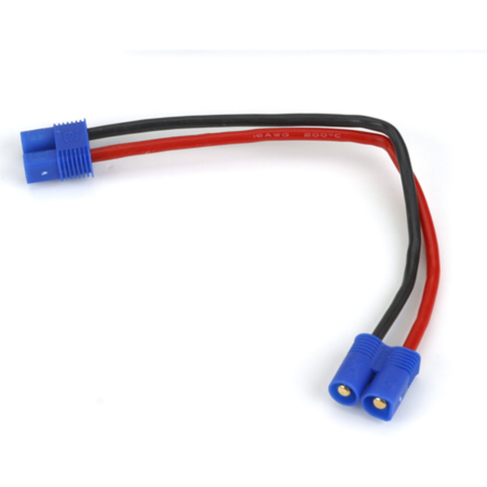 Extension Lead: EC3 with 6" Wire, 16 AWG