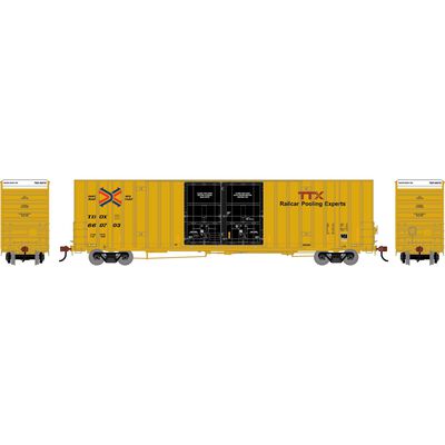 HO ATH 60' Gunderson High Cube Double Door Box Car, TBOX #660703 HO ATH 60' Gunderson High Cube Double Door Box Car, TBOX #660703