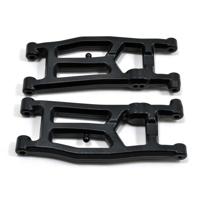 Rear A-Arms Black: ASC Pro2 SC10, Trophy Rat (2)
