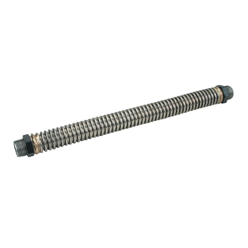 Flex Extension Pipe with Two Nuts. 6.5": 65-100