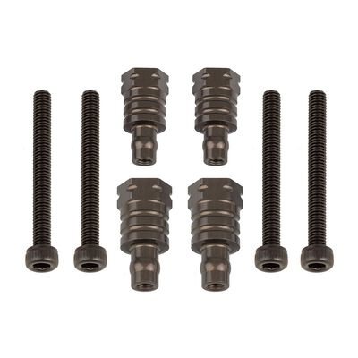 RC8B4 FT Shock Bushings, 14mm & 17mm, aluminum RC8B4 FT Shock Bushings, 14mm & 17mm, aluminum