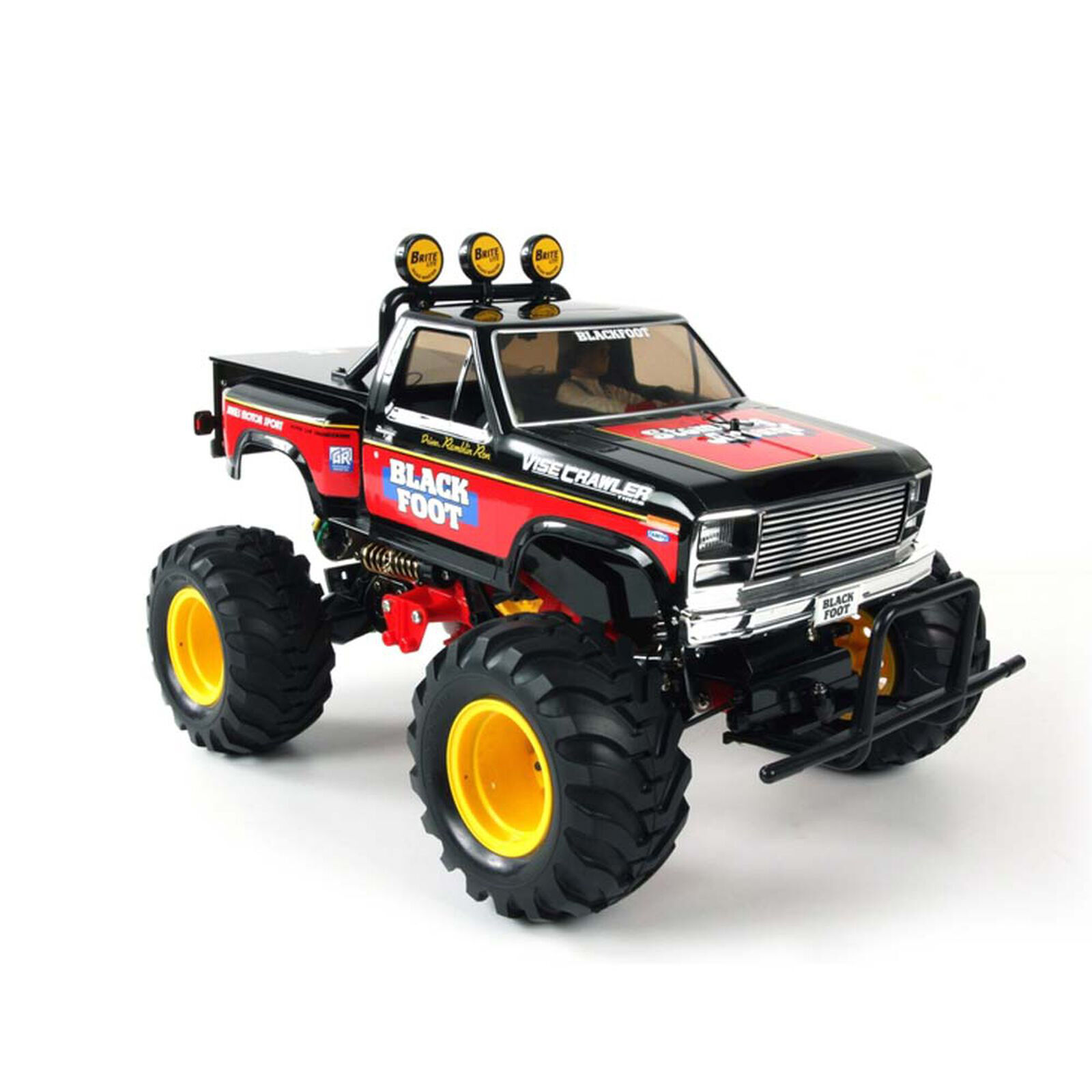 BLACK FOOT モンスタートラック Tamiya 1/10 Blackfoot 2WD Monster Truck Kit (2016) | Horizon Hobby