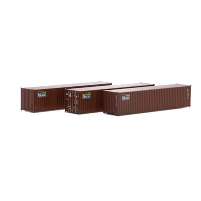N 40' Corrugated Low-Cube Container, Beacon #2 (3) N 40' Corrugated Low-Cube Container, Beacon #2 (3)