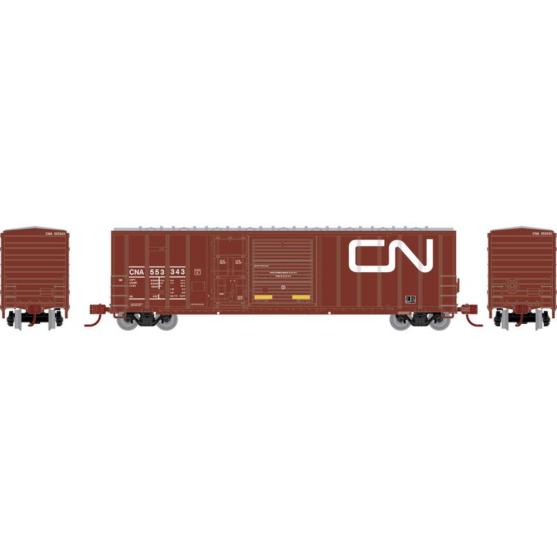 Athearn N ATH 50' FMC 5277 Combo Door Box Car, CNA #553343