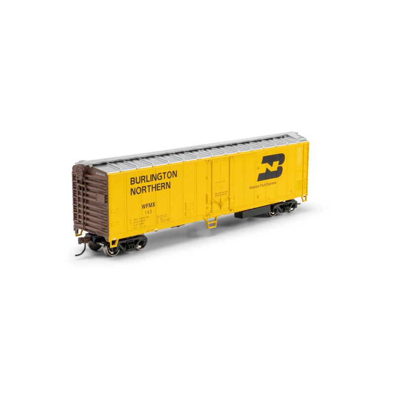 Roundhouse HO 50' Smooth Side Mechanical Reefer, WFMX #143 Roundhouse HO 50' Smooth Side Mechanical Reefer, WFMX #143