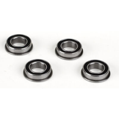 8x14x4 Flanged Rubber Seal Ball Bearing (4): 8X, 8XE 8x14x4 Flanged Rubber Seal Ball Bearing (4): 8X, 8XE