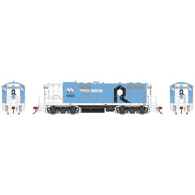 HO GP7R Locomotive with DCC & Sound, ROCK #4523 HO GP7R Locomotive with DCC & Sound, ROCK #4523