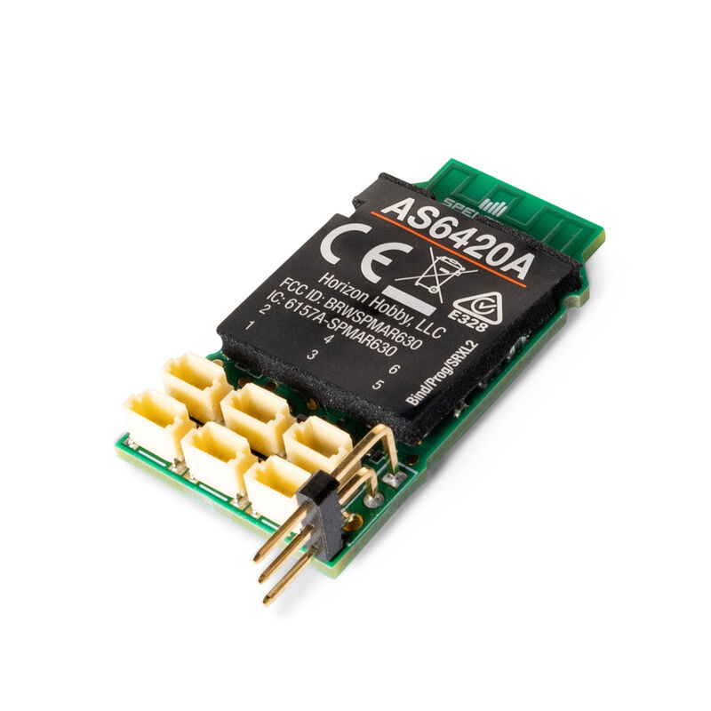 Spektrum DSMX/SLT 6-Channel Rx AS3X/SAFE: Apprentice STOL
