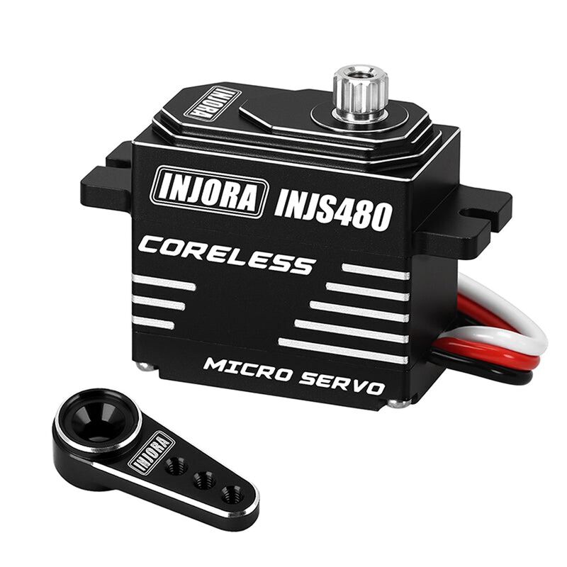 INJORA Coreless Servo & Servo Saver Set, 1/24 Axial SCX24