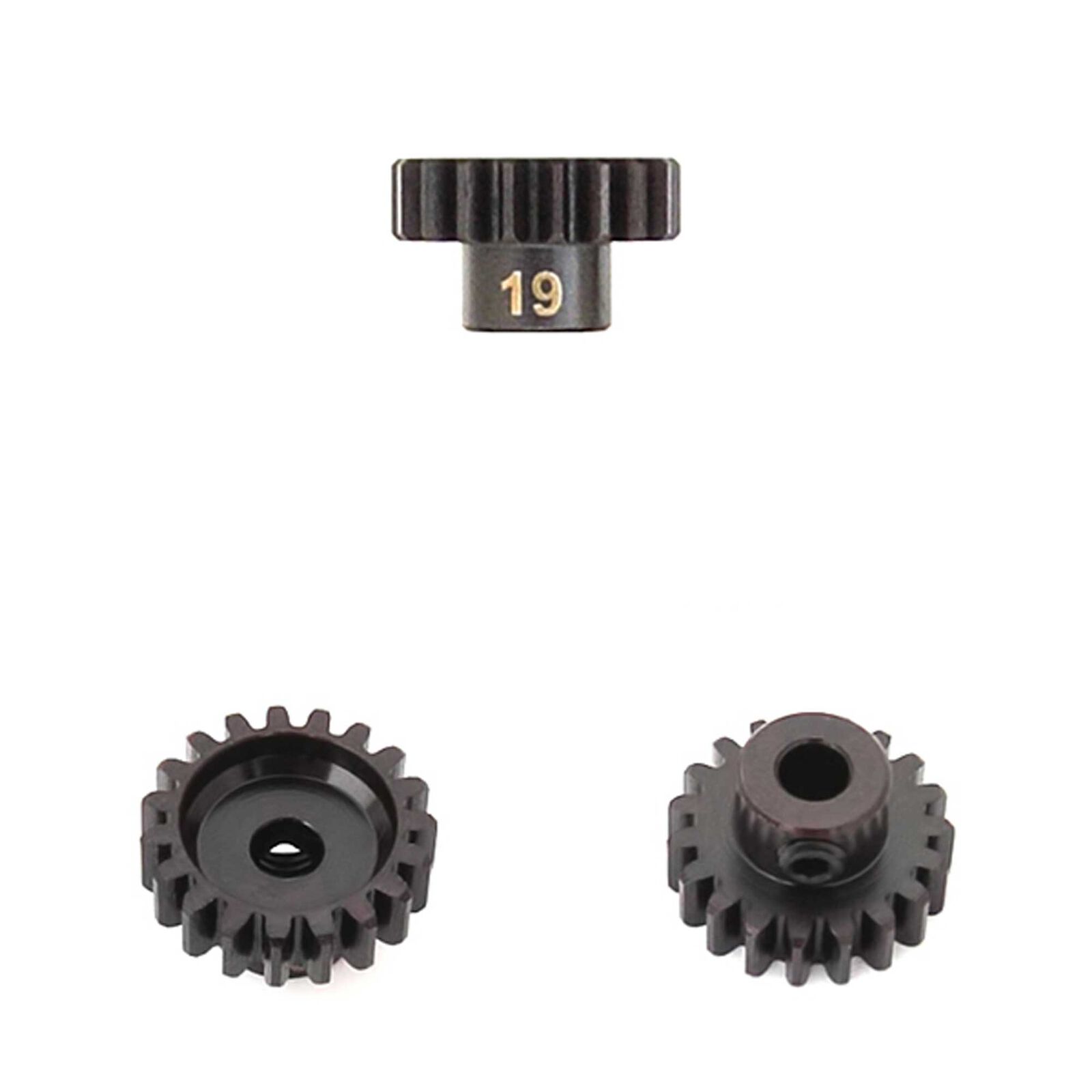 TEKNO RC LLC M5 Pinion Gear, 19T, MOD1, 5mm Bore, M5 Set Screw