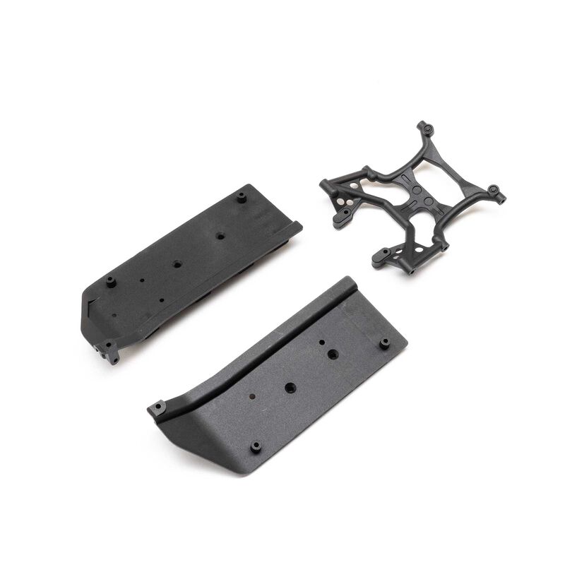 Chassis Side Plates & Rear Brace: SCX10 III Base Camp