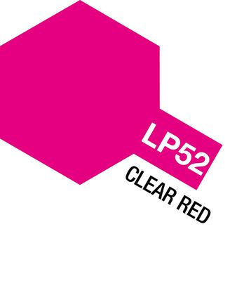 Lacquer Paint, LP-52 Clear Red, 10 mL Lacquer Paint, LP-52 Clear Red, 10 mL