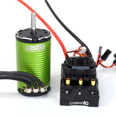 Cobra 10 Electronic Speed Control & 1412-3200KV Sensored Motor Combo Cobra 10 Electronic Speed Control & 1412-3200KV Sensored Motor Combo