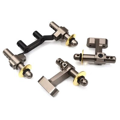 F&R Body Mounts Set for ARRMA 1/10 Kraton 4X4 4S V2 BLX F&R Body Mounts Set for ARRMA 1/10 Kraton 4X4 4S V2 BLX