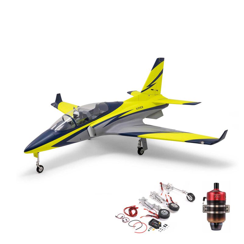 Viper 100N Turbine Jet ARF with Retract Set and KingTech K-102G4+