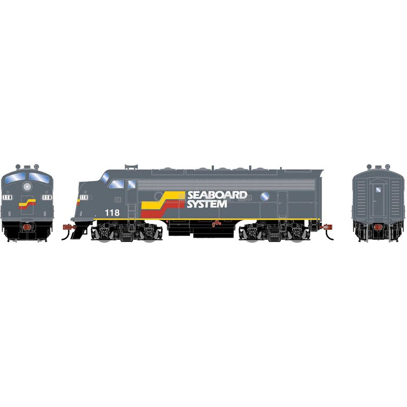 HO RND F7A Locomotive DCC-Ready, SBD #118
