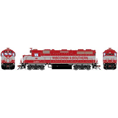 HO GEN GP39-2 PH I Locomotive w/DCC & SOUND, WAMX 'Wisconsin Southern' #3947 HO GEN GP39-2 PH I Locomotive w/DCC & SOUND, WAMX 'Wisconsin Southern' #3947