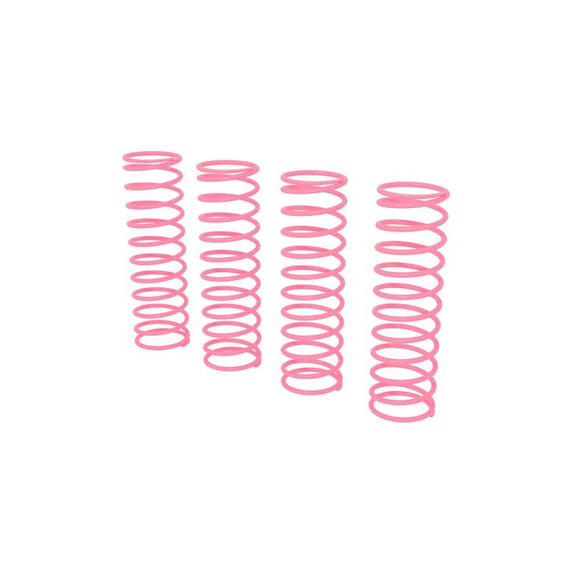 Shock Spring Set E, Pink, 0.50N/mm (4): GROM