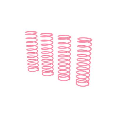 Shock Spring Set E, Pink, 0.50N/mm (4): GROM Shock Spring Set E, Pink, 0.50N/mm (4): GROM