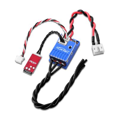 Momentum V2 20A/40A Brushless Sensorless ESC Combo with Bluetooth, Aluminum Blue Case: Drift/Race Momentum V2 20A/40A Brushless Sensorless ESC Combo with Bluetooth, Aluminum Blue Case: Drift/Race