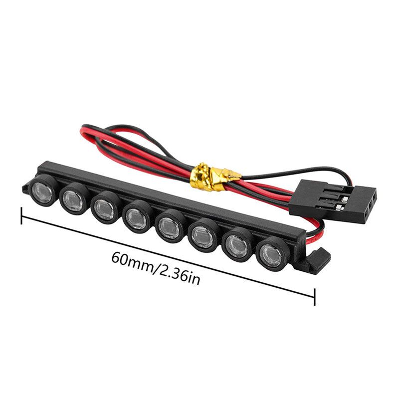 INJORA LED Roof Light, 1/18 Traxxas TRX-4M Bronco