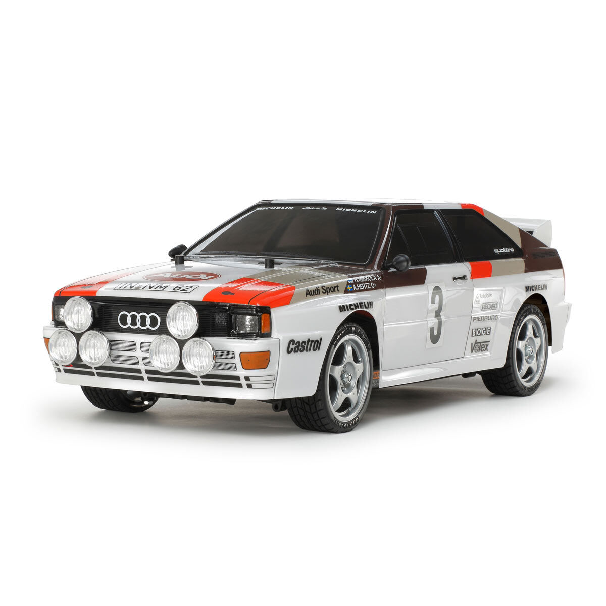 【あす楽対応】 A2 Quattro Audi 1/10 Tamiya TT-02 Kit Touring On-Road AWD エコバッグ・サブバッグ