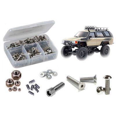 Stainless Steel Screw Kit, 1/28 Kyosho Mini-Z MX-01 4x4 Stainless Steel Screw Kit, 1/28 Kyosho Mini-Z MX-01 4x4