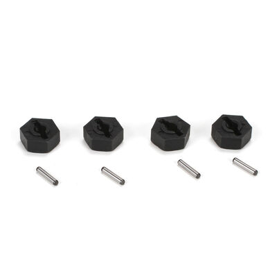 12mm Wheel Hex (4): 1/18 4WD Temper 12mm Wheel Hex (4): 1/18 4WD Temper