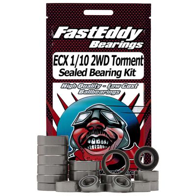 Sealed Bearing Kit: ECX 1/10 2WD Torment Sealed Bearing Kit: ECX 1/10 2WD Torment