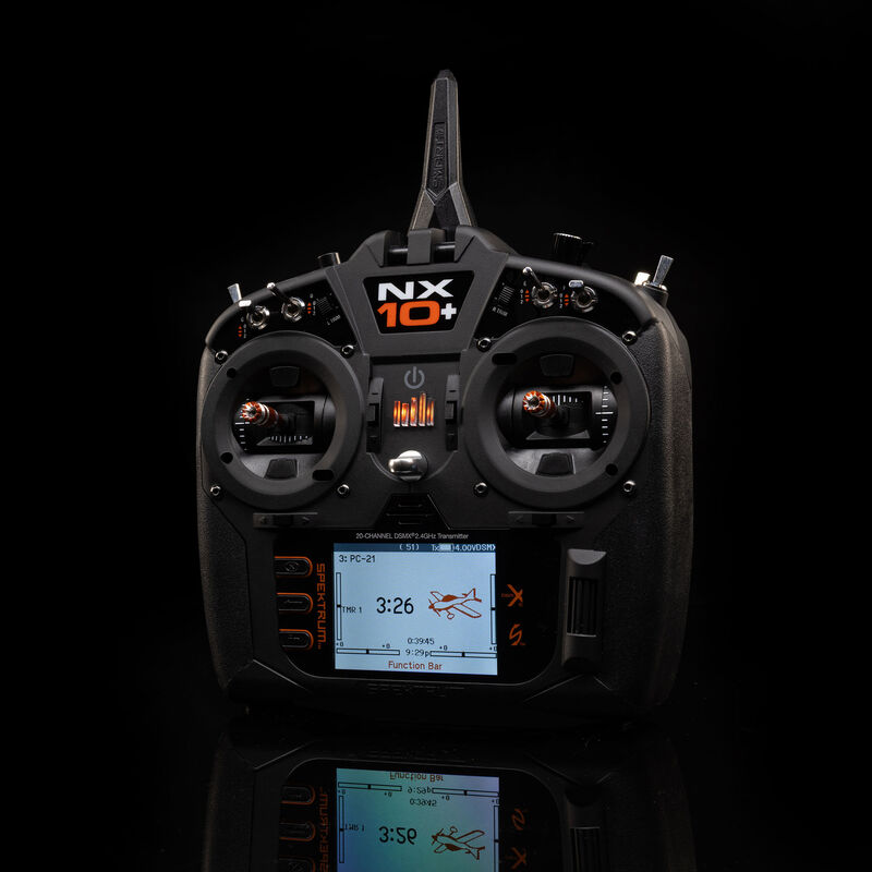 Spektrum NX10+ 20-Channel DSMX Transmitter Only Spektrum NX10+ 20-Channel DSMX Transmitter Only